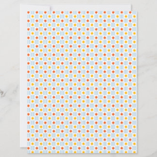 Solstrålning Schackbräde Scrapbookpapper - S