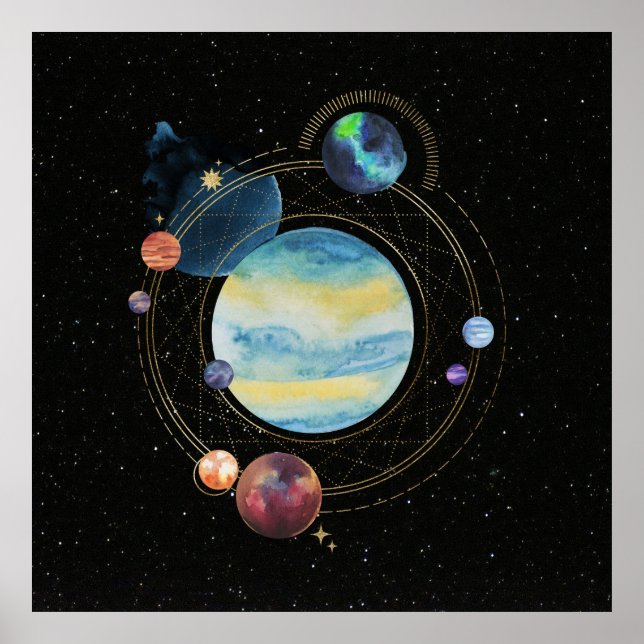 Solsystem.1 Poster (Framsidan)
