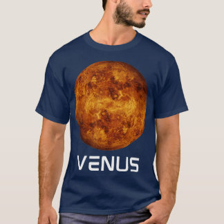 Solsystem 2:a planeten Venus Rymden T Shirt
