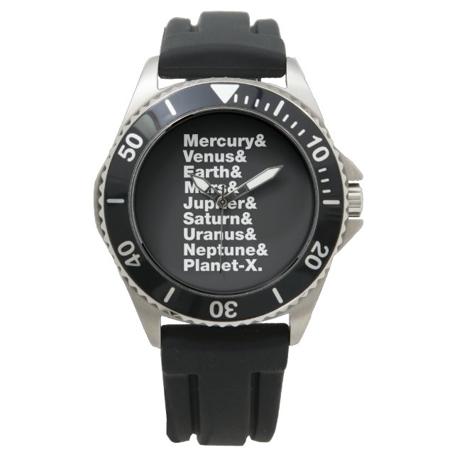 Solsystem Armbandsur (Framsida)