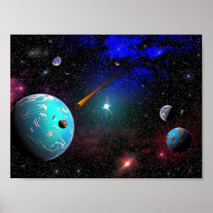 Solsystem C-9G6A Poster