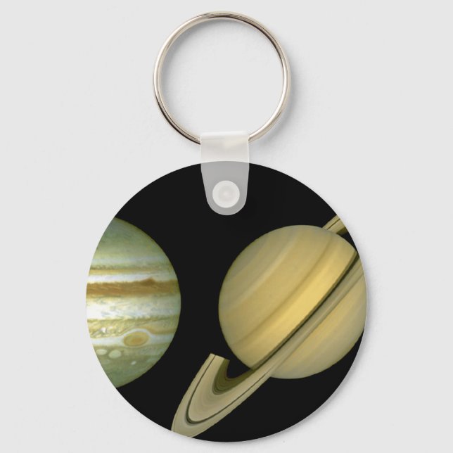 Solsystem ~ Long View Nyckelring (Framsida)