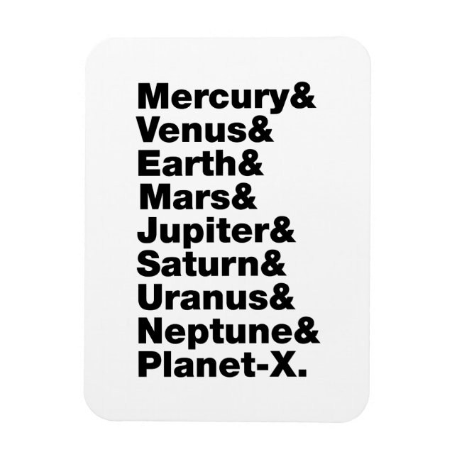 Solsystem Magnet (Vertikal)