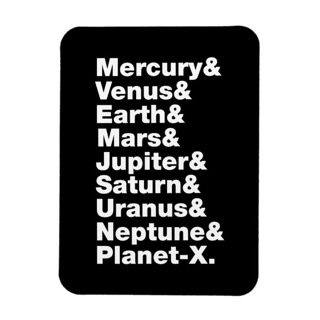 Solsystem Magnet (Vertikal)