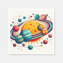 Solsystem Pappersservett