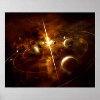 Solsystem Poster