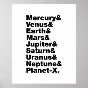 Solsystem Poster