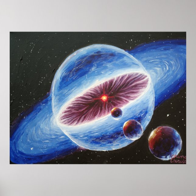 Solsystem Poster (Framsidan)