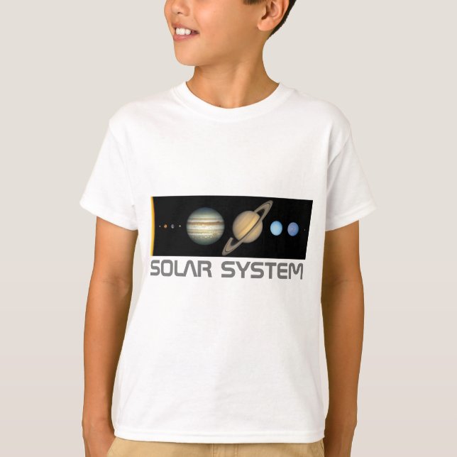 Solsystem T Shirt (Framsida)