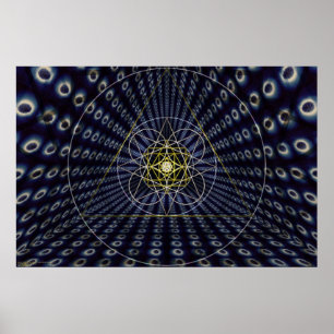 Solsystem till uranus per Martineau Poster