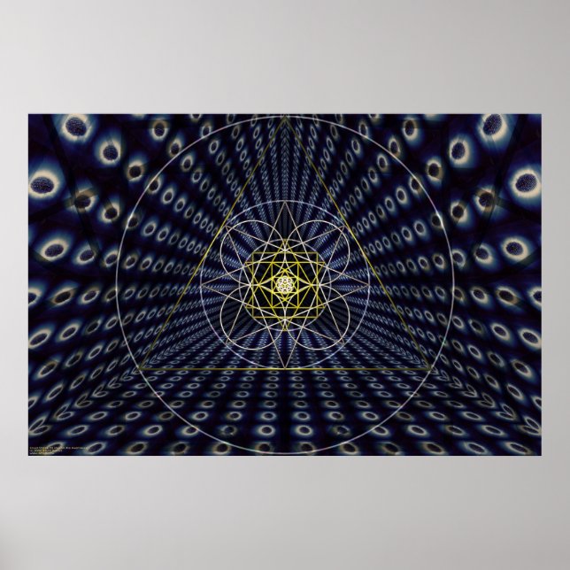 Solsystem till uranus per Martineau Poster (Framsidan)