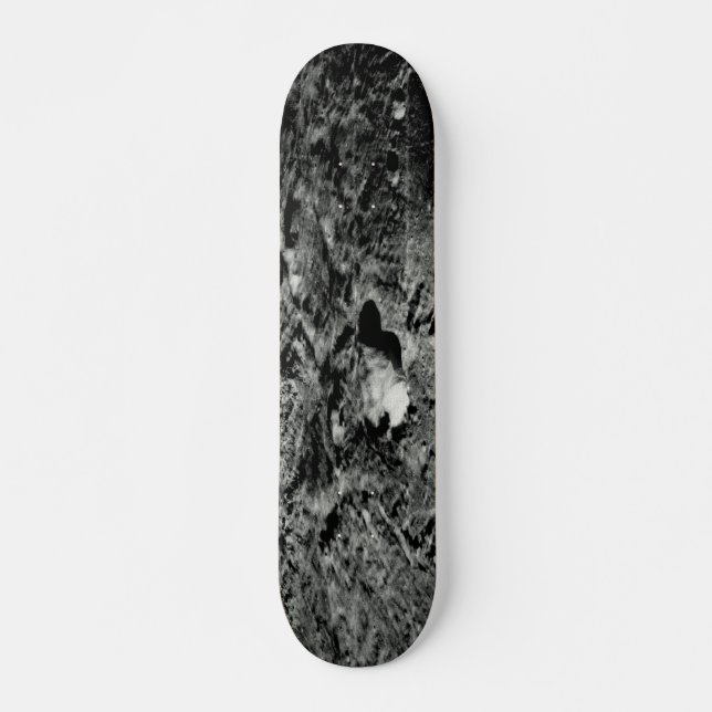 Solsystem Voyager Bilder Lunar Yta Skateboard Bräda 19,5 Cm (Framsida)