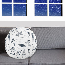 Solsystemens utomhussystem, astronaut, område Ull Rund Kudde