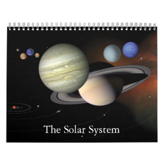 "Solsystemet" 2016 års väggkalender Kalender