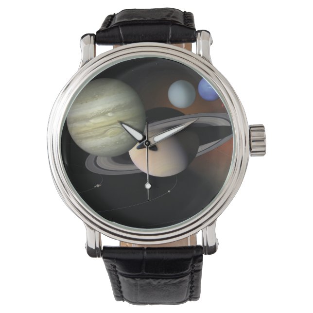 Solsystemet Armbandsur (Framsida)