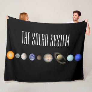 Solsystemet Fleecefilt