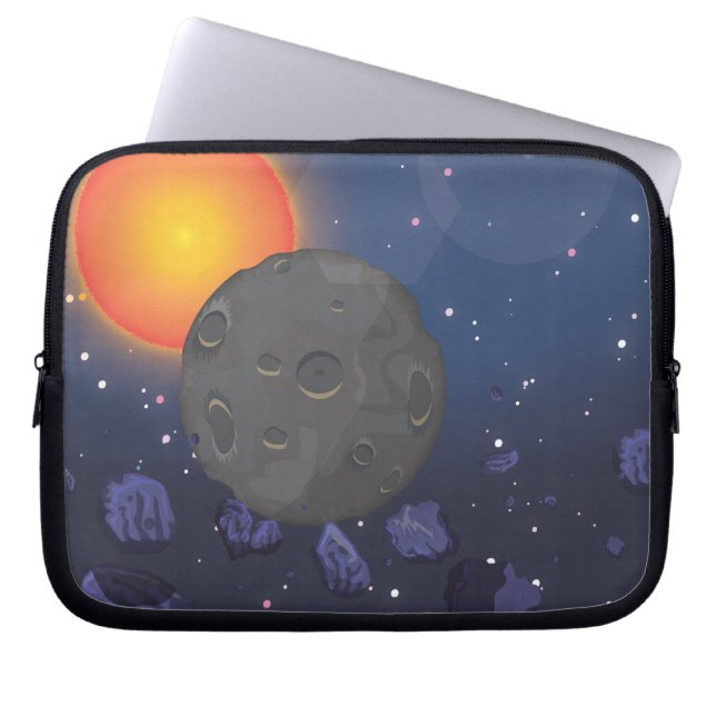 solsystemet laptop sleeve (Framsidan)