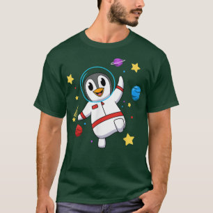 Solsystemet måne jordstjärnor astronaut T Shirt