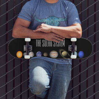 Solsystemet Mini Skateboard Bräda 18,5 Cm