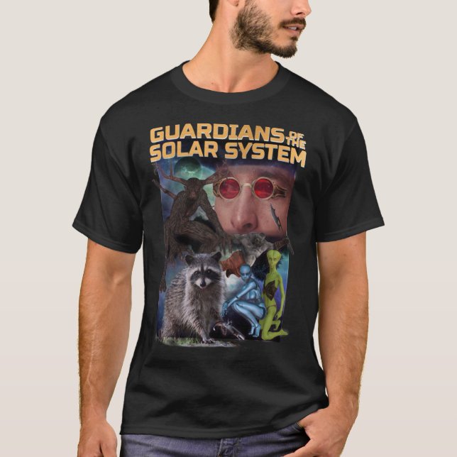 Solsystemets parodi-knä av T-S T Shirt (Framsida)