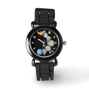 Solsystemets planeter (Färg Changeable) Wat Armbandsur