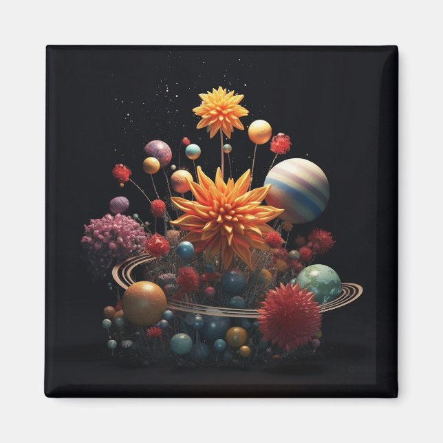 Solsystemmagnet Magnet (Framsidan)