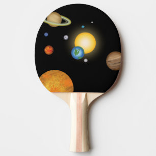 Solsystemplaner i djupa Mörkar Pingisracket
