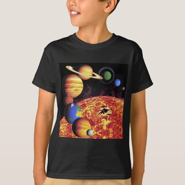 SolsystemPlanets T-Shirt (Framsida)