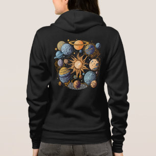 Solsystemsgrafik T Shirt