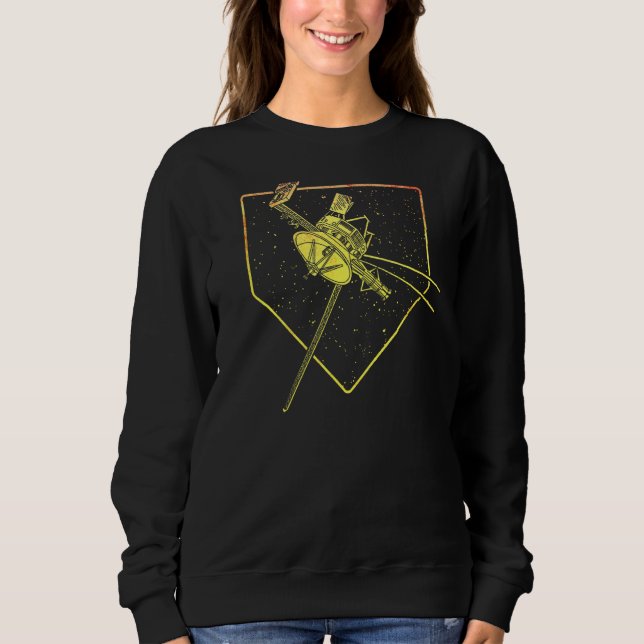 Solsystemstron för Voyager Space Probe Spacecraft  T Shirt (Framsida)