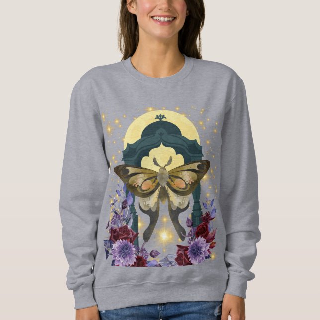 Solträdgårdsvantar Sweatshirt T Shirt (Framsida)