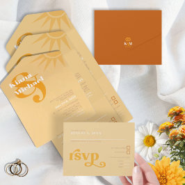 Soltypsfilter Bröllop Butter/Orange ID1048