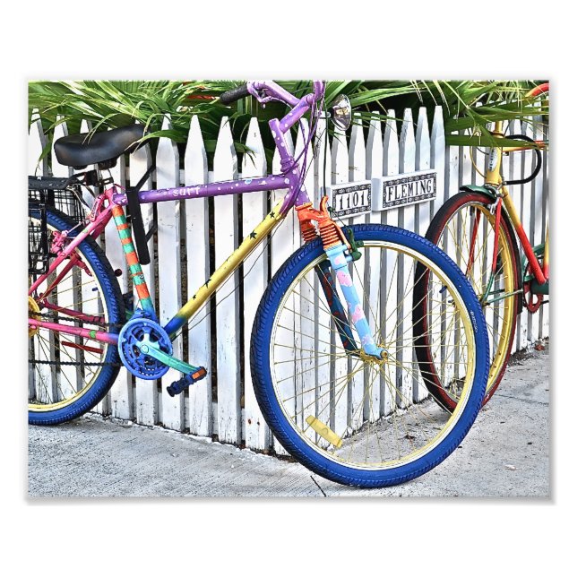 Soluppåtbikes på Fleming Fototryck (Framsidan)