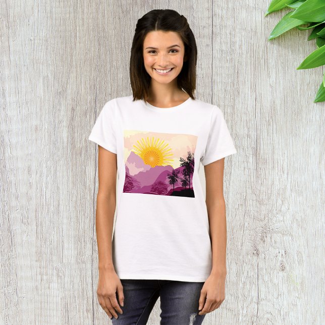 Soluppåtliggande liggande t shirt (Skapare uppladdad)