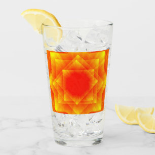 Soluppgång 16 oz glas, glaskopp