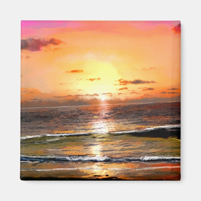 Soluppgång #1 magnet (Framsidan)