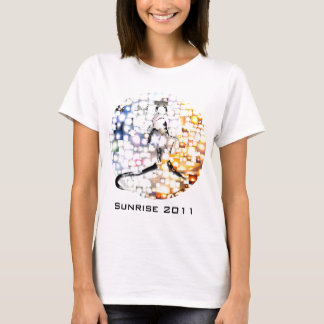 Soluppgång 2011 - Solarna av världen för Japan Tee Shirt