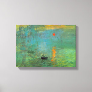 Soluppgång av Claude Monet Canvastryck