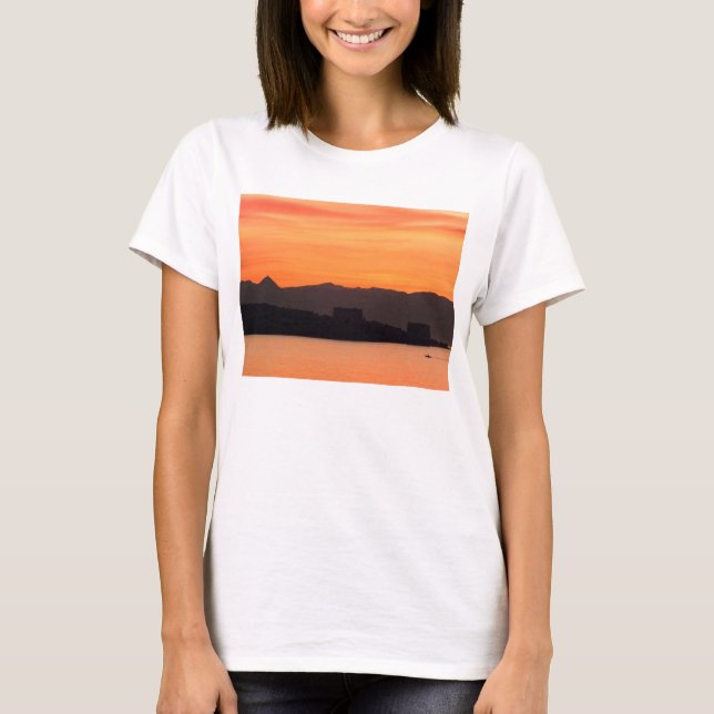 Soluppgång, Costa del Sol Tee (Framsida)