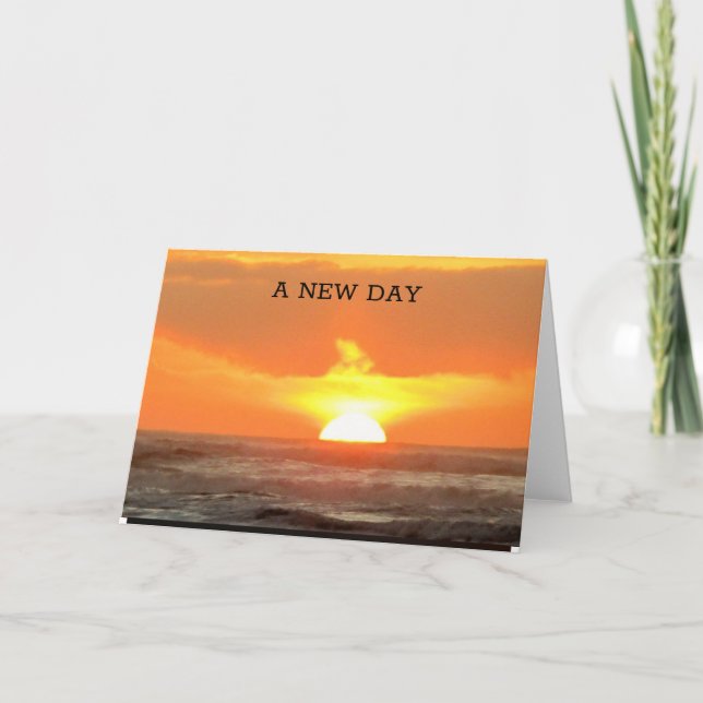Soluppgång för HOPE-foto Kort (Framsida)
