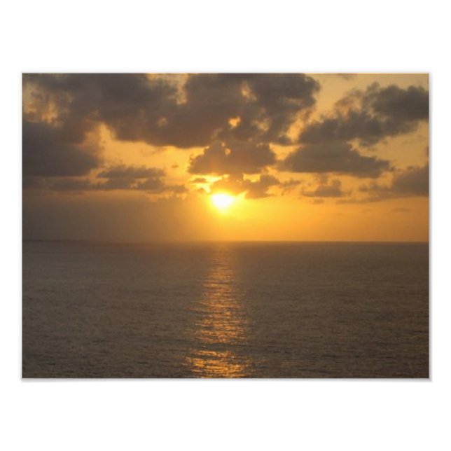 Soluppgång Fototryck (Framsidan)