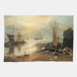 Soluppgång genom ånga av Joseph Turner Kökshandduk