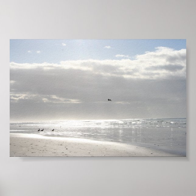 Soluppgång glitter poster (Framsidan)