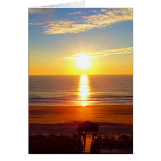 Soluppgång Hälsningskort