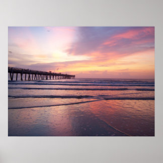 Soluppgång i augusti Poster