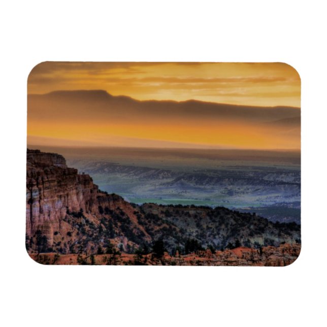 Soluppgång i Bryce Canyon Magnet (Horisontell)