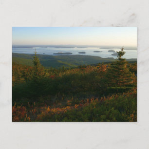 Soluppgång i Cadillac Mountain I Vykort