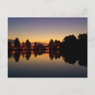 Soluppgång i Cotswold-vykortet Vykort