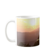 Soluppgång i de Underbara rökiga bergen, Mugg