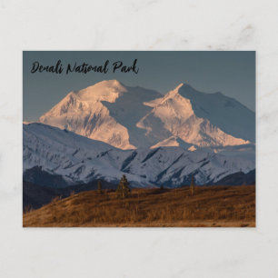Soluppgång i Denali National Park Vykort